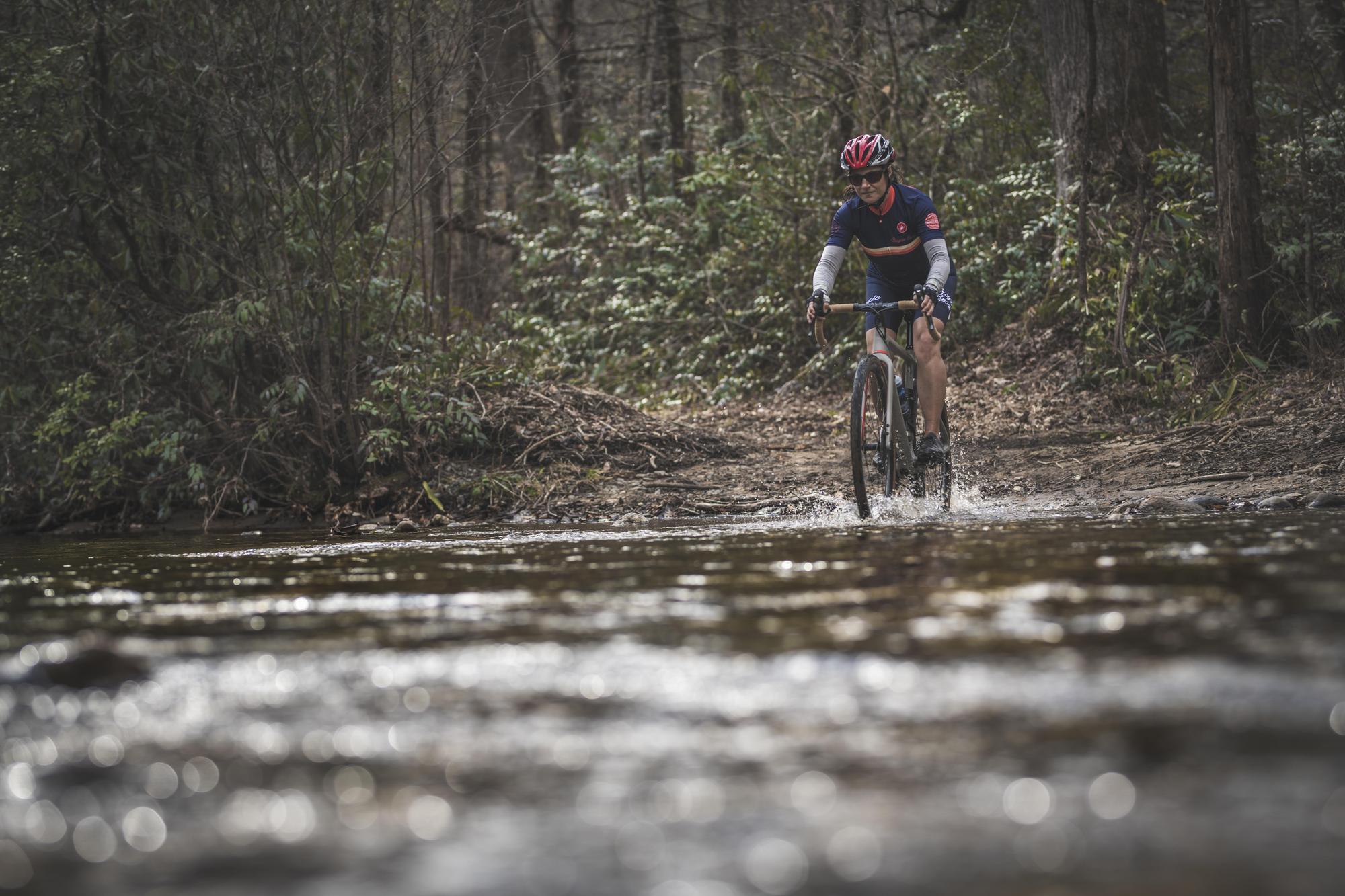 Gravel cycling in the Pisgah National Forest